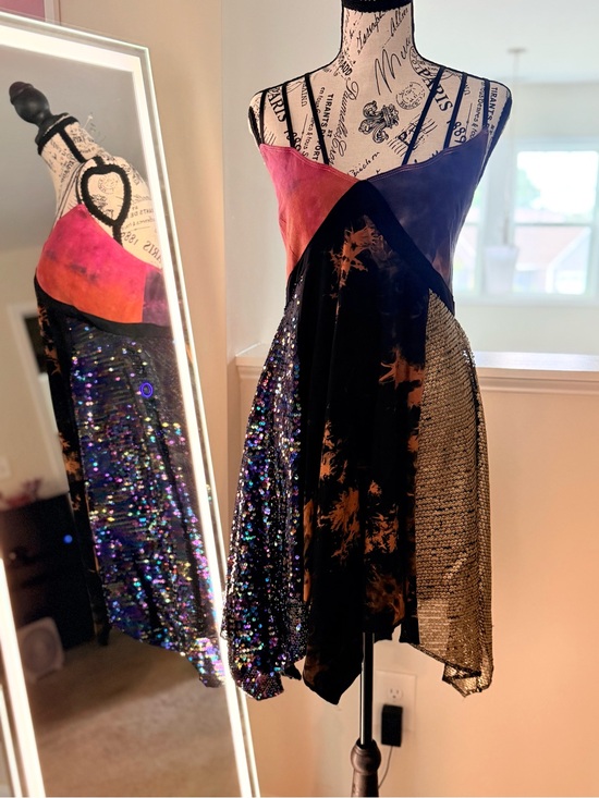 Dolls Kill Dresses & Skirts - NWT CLUB EXX by Dolls Kill CLEAR CURIOSITY HANDKERCHIEF
DRESS - XXL